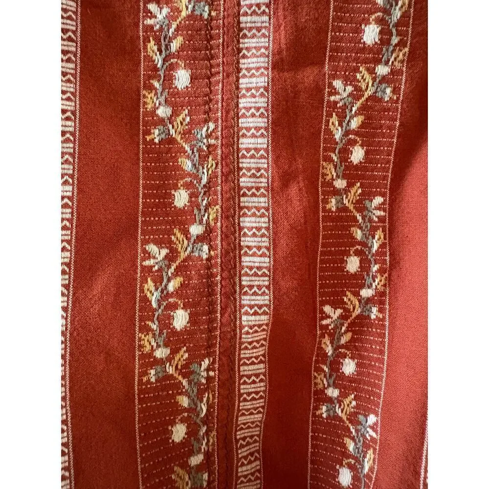 NWT Free People Sorel Rust Red Cottage Jacket XL